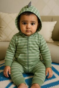 BRAND SURPLUS BABY JUMPSUIT - GREEN