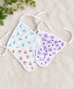 MUSLIN NAPPY - 2 PIECE COMBO