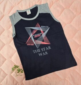 BOYS SLEEVELESS T SHIRT