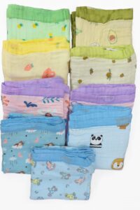 MUSLIN CRINKLED BLANKET