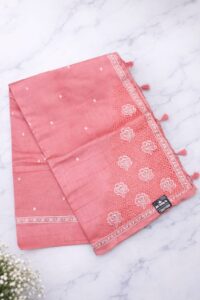 PALLU CORNER CUT WORK SAREE