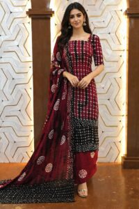 GEORGETTE  CHURIDAR MATERIAL HR