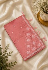CORNER CUT WORK SAREE