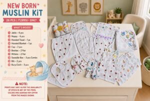 PREMIUM MUSLIN KIT - 26 PCS