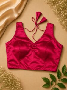 COTTON SPANDEX BLOUSE