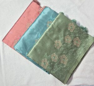 ELEGANT BLOOM MATKA SILK SAREE