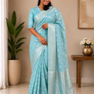 CHANDERI COTTON SAREE