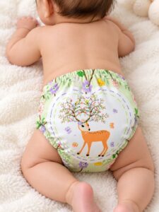 PREMIUM REUSABLE ADJUSTABLE BABY DIAPER WITH PAD