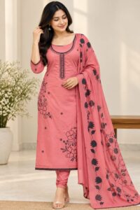FLORAL PRINTED RAYON SALWAR MATERIAL